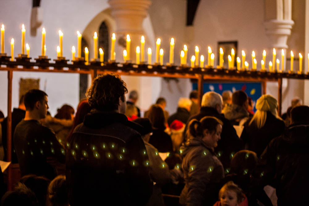 Carols by candle light Cinderford