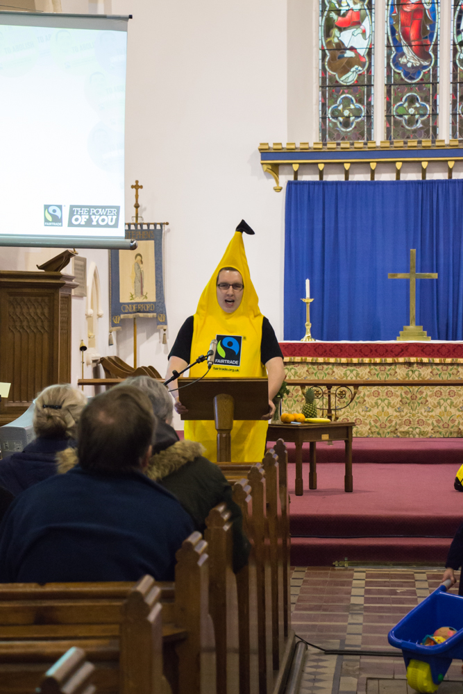 Preaching banana