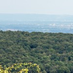 Gloucester Cathedral in the distance