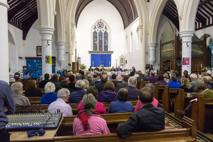 Husting audience - Cinderford Churches