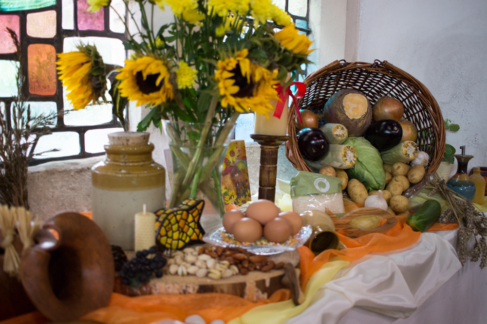 Harvest Flower Arrangement